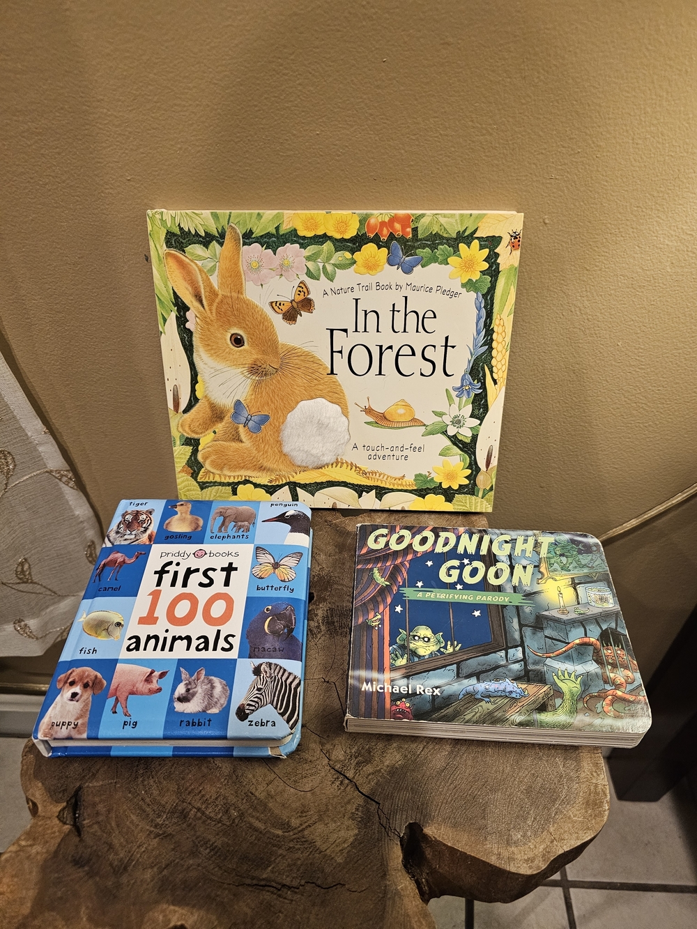 Goodnight Goon, Firts 100 Animals, & A Nature Trail Book Set